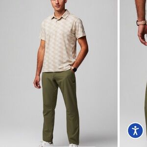 Fabletics Men's Khaki Chinos